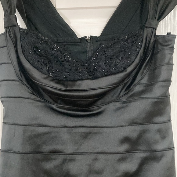 Tadashi Collection Dress Size 12 Black - Picture 3 of 12